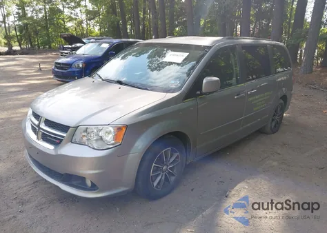 2017 Dodge Grand Caravan Sxt из США, поврежденный, VIN 2C4RDGCG4HR780745